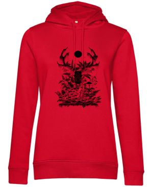 Lesní duch, černý potisk