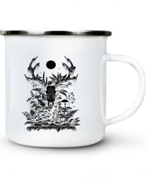 Lesní duch, černý potisk