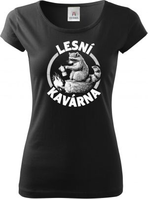 Lesní kavárna, bílý tisk