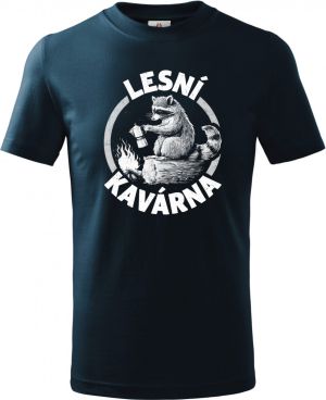 Lesní kavárna, bílý tisk