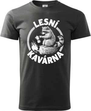Lesní kavárna, bílý tisk