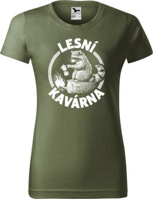 Lesní kavárna, bílý tisk