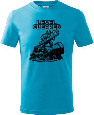 Level Cleared, černý tisk