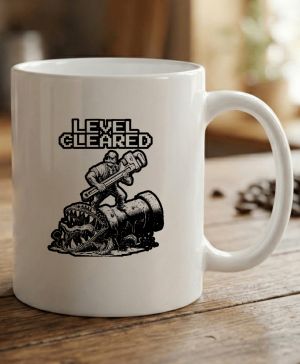 Level Cleared, černý tisk