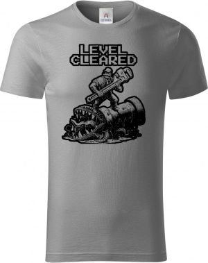 Level Cleared, černý tisk