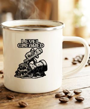 Level Cleared, černý tisk