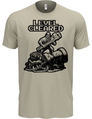 Level Cleared, černý tisk