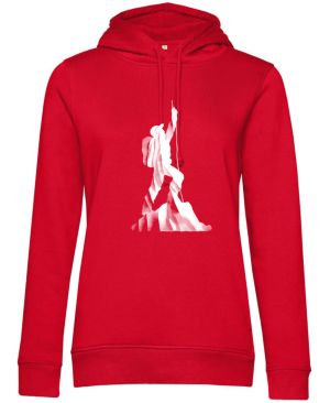 Lezec v oblacích, bílý potisk