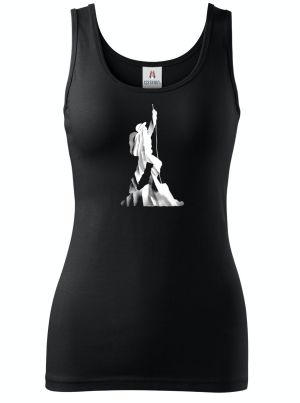 Lezec v oblacích, bílý potisk