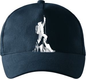 Lezec v oblacích, bílý potisk