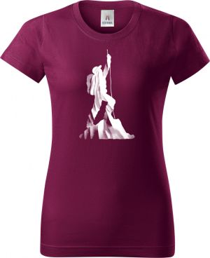 Lezec v oblacích, bílý potisk