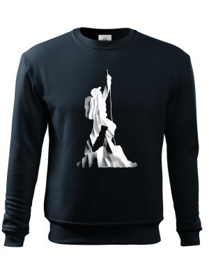 Lezec v oblacích, bílý potisk