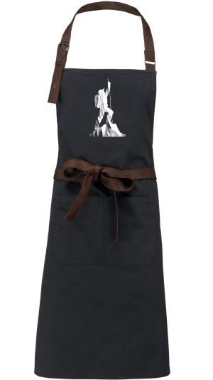 Lezec v oblacích, bílý potisk