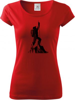 Lezec v oblacích, černý potisk