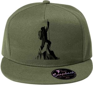 Lezec v oblacích, černý potisk