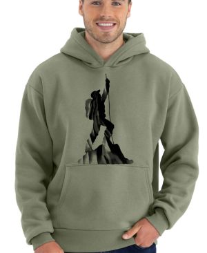 Lezec v oblacích, černý potisk