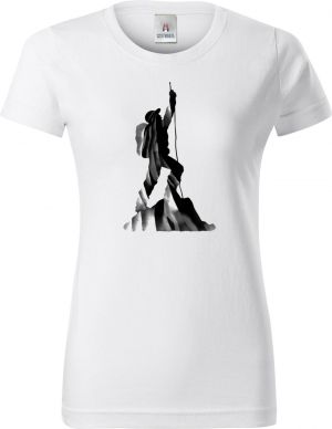 Lezec v oblacích, černý potisk