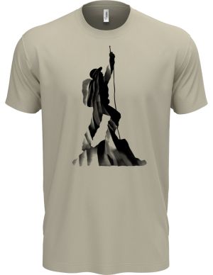 Lezec v oblacích, černý potisk