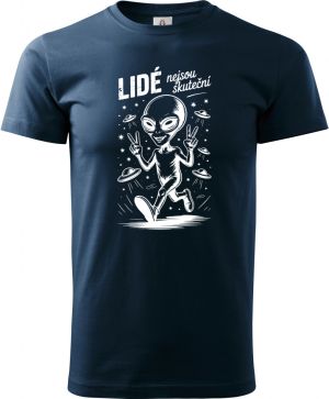 Lidé nejsou skuteční, bílý tisk