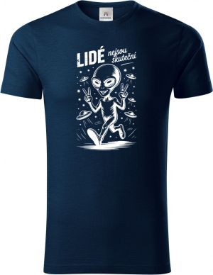 Lidé nejsou skuteční, bílý tisk