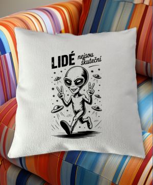 Lidé nejsou skuteční, bílý tisk