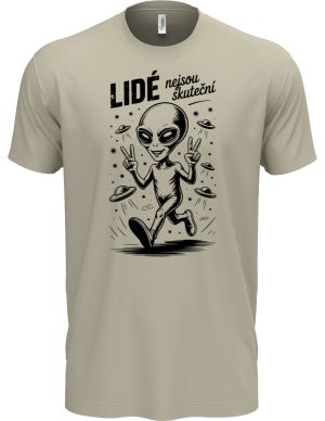 Lidé nejsou skuteční, černý tisk