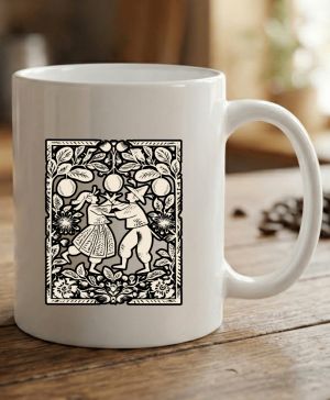 Lidový tanec, folklor, bílý tisk