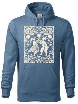 Lidový tanec, folklor, bílý tisk