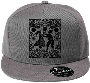 Lidový tanec, folklor, černý tisk