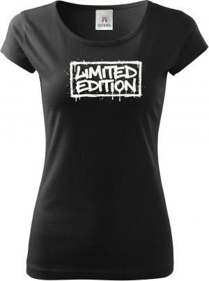 Limited edition, bílý potisk