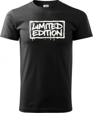 Limited edition, bílý potisk