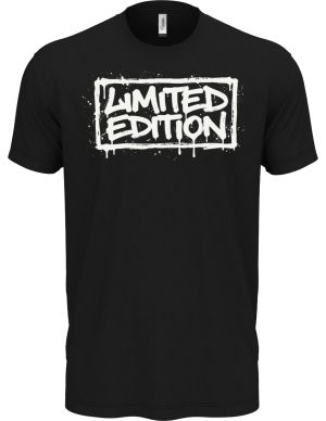 Limited edition, bílý potisk
