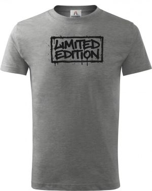 Limited edition, černý potisk