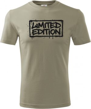 Limited edition, černý potisk
