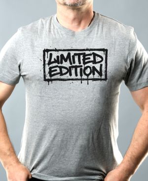 Limited edition, černý potisk