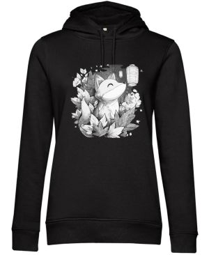 Liška a lampion, bílý potisk