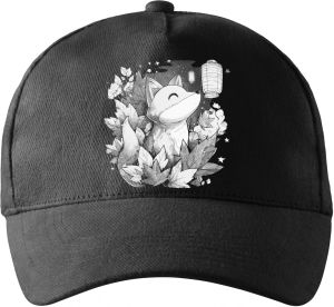 Liška a lampion, bílý potisk