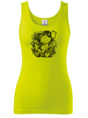 Liška a lampion, černý potisk