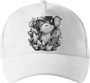 Liška a lampion, černý potisk