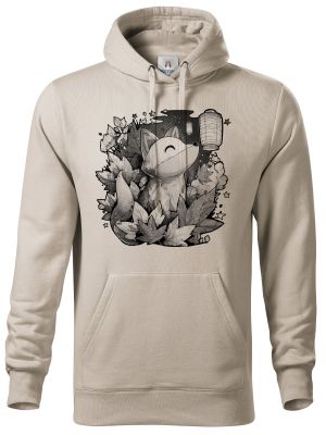 Liška a lampion, černý potisk