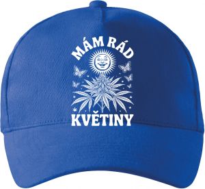 Mám rád květiny, bílý potisk