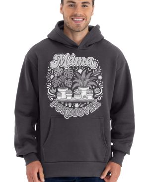 Máma pokojovek, bílý tisk