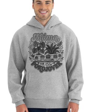 Máma pokojovek, černý tisk