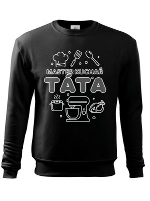 Master kuchař táta, bílý tisk