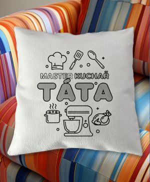 Master kuchař táta, černý tisk