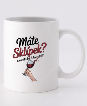 Máte sklípek? A mohla bych ho vidět?