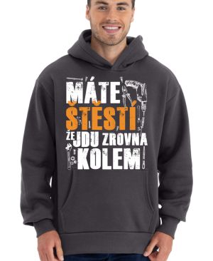 Máte štěstí, že jdu zrovna kolem