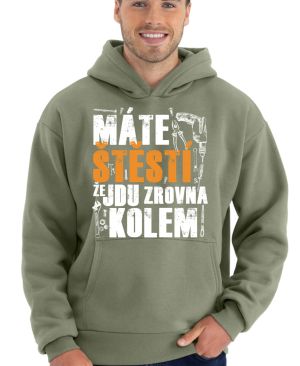 Máte štěstí, že jdu zrovna kolem
