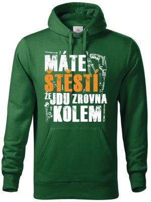 Máte štěstí, že jdu zrovna kolem