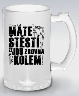 Máte štěstí, že jdu zrovna kolem